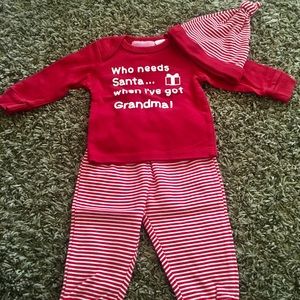 3/$15 Holiday Pajama set